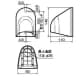 パナソニック 【生産完了品】防雨引込カバー 露出取付型 防雨引込カバー (露出取付型) WP9181 画像2