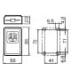 パナソニック 《リファインシリーズ》 露出アースターミナル付接地コンセント 15A 125V 適用電線:φ1.6、φ2 《リファインシリーズ》 露出アースターミナル付接地コンセント 15A 125V 適用電線:Φ1.6、Φ2 WKS214 画像2