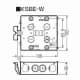 未来工業 形鋼用スライドボックス 磁石付 2ヶ用 形鋼用スライドボックス 磁石付 2ヶ用 KSBE-W 画像5