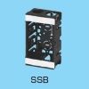 未来工業 【ケース販売特価 100個セット】しぼりスライドボックス アルミ箔付 1ヶ用 SSB_set
