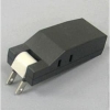 ヤザワ 【生産完了品】AC/USB変換アダプター コーナータップ型 AC:1個口/USB:2ポート 黒  HC300BK2USB 画像1