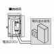 未来工業 組込み用配線ボックス 電気温水器・エコキュート用 安全ブレーカタイプ 組込み用配線ボックス 電気温水器・エコキュート用 安全ブレーカタイプ 1D-122 画像2