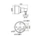 岩崎電気 【生産完了品】アイ ランプホルダ フランジタイプ 防雨形 リード線0.2m付 適合ランプ:270W〜450W E39口金 ブラック アイ ランプホルダ フランジタイプ 防雨形 リード線0.2m付 適合ランプ:270W～450W E39口金 ブラック S00F-F/BK 画像2