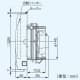 パナソニック 【生産完了品】パイプファン 排気 ターボファン 壁・天井取付 電気式高気密シャッター付 角形フィルタールーバー 自動運転形 人感センサー 適用パイプ径:φ150mm 速結端子付 パイプファン 排気 ターボファン 壁・天井取付 電気式高気密シャッター付 角形フィルタールーバー 自動運転形 人感センサー 適用パイプ径:φ150mm 速結端子付 FY-12PFR8D 画像3