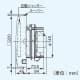 パナソニック 【生産完了品】パイプファン 排気 ターボファン 壁・天井取付 電気式高気密シャッター付 角形ルーバー 自動運転形 人感センサー 適用パイプ径:φ150mm 速結端子付 パイプファン 排気 ターボファン 壁・天井取付 電気式高気密シャッター付 角形ルーバー 自動運転形 人感センサー 適用パイプ径:φ150mm 速結端子付 FY-12PTR8D 画像3