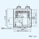 パナソニック 気調・熱交換形換気扇 天井埋込形 標準形 急速換気付 ルーバー別売タイプ 気調・熱交換形換気扇 天井埋込形 標準形 急速換気付 ルーバー別売タイプ FY-16ZBS3 画像4