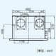 パナソニック 気調・熱交換形換気扇 天井埋込形 標準形 ルーバー別売タイプ 気調・熱交換形換気扇 天井埋込形 標準形 ルーバー別売タイプ FY-15ZB3 画像2