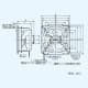 パナソニック 有圧換気扇 低騒音形 排-給気兼用仕様 三相・200V 有圧換気扇 低騒音形 排-給気兼用仕様 三相・200V FY-40KTV3 画像2