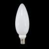 ヤザワ 【生産完了品】C32形 シャンデリア形LEDランプ ホワイト 全光束:40lm 10〜15W相当 電球色 E12口金 LDC1LG32E12W3