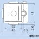 因幡電工 【生産完了品】中間吊り金具 配管支持金具  SCC-1 画像3