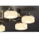 アグレッド 【生産完了品】LEDシャンデリア 〜8畳 調色・連続調光機能付 昼白色+電球色 シルバー  ACH-60046 画像3