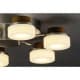 アグレッド 【生産完了品】LEDシャンデリア 〜8畳 調色・連続調光機能付 昼白色+電球色 ダークウッド  ACH-60136 画像3