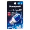 パナソニック 【生産完了品】LED装飾電球 T形タイプ 青色 E12口金 LDT1B-E12