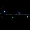 ジェフコム 屋外用 LEDルミネーション 連結タイプ LEDストリング 長さ10m 白×緑 SJ-E05-10WG