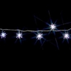 ジェフコム 【生産完了品】LEDデザインストリングライト 長さ:2.1m 《輝き》 白 STM-E07-04W