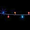 ジェフコム 【生産完了品】LEDデザインストリングライト 長さ:2.1m 《4色ボール》 赤・青・黄・緑 STM-E07-084
