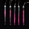 ジェフコム 【生産完了品】LEDフォール 電池式 5本組 ピンク STM-G05P