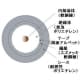 伸興電線 衛星放送受信用同軸ケーブル 環境配慮形 耐燃性ポリエチレンシース S-7C-FB 100m巻 灰色 衛星放送受信用同軸ケーブル 環境配慮形 耐燃性ポリエチレンシース S-7C-FB 100m巻 灰色 EM-S-7C-FB×100m 画像2
