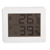 ヤザワ デジタル温湿度計 ホワイト デジタル温湿度計 ホワイト DO01WH 画像1