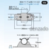 マスプロ 【生産完了品】側面付けマスト取付金具 適合マスト:φ76.3mmのマスト用(65A) 側面付けマスト取付金具 適合マスト:Φ76.3mmのマスト用(65A) PSH80+ソコイタ 画像1