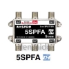 マスプロ 【生産完了品】5分配器 1端子電流通過型 屋内用 5SPFA