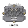 マスプロ 2分配器 屋外用 2SPGTA