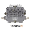 マスプロ 1分岐器 電流通過 屋外用 5dBステップ 1DCG15(NH-DC151)