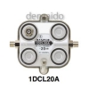 マスプロ 1分岐器 電流通過 屋外用 5dBステップ 1DCL20A