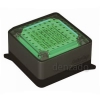 日動工業 【生産完了品】ソーラーLEDタイル100 正方形全面発光 点灯型 防水規格IP68 緑 NFT0404G