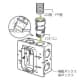 未来工業 パチコン 樹脂製ボックス用 CD管φ16用 適合ノック径:φ27 Gタイプ オレンジ パチコン 樹脂製ボックス用 CD管Φ16用 適合ノック径:Φ27 Gタイプ オレンジ CDK-16GC 画像3