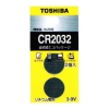 東芝 コイン形リチウム電池 3V 0.2mA 220mAh エコパッケージ 2個入 CR2032EC2P