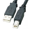 サンワサプライ 【生産完了品】USB2.0ケーブル スタンダードコネクタタイプ 長さ:1m ライトグレー  KU20-15BK 画像1
