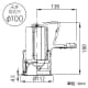 山田照明 【生産完了品】LEDダウンライト 取付穴φ100mm 埋込高180mm 昼白色相当 定格光束711lm FHT24W相当 ホワイト 【生産完了品】LEDダウンライト 取付穴φ100mm 埋込高180mm 昼白色相当 定格光束711lm FHT24W相当 ホワイト DD-3128-N 画像5