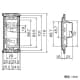 パナソニック 【生産完了品】15A・20A兼用埋込接地コンセント ブランクチップ付 絶縁取付枠付 20A 125V 利休色 15A・20A兼用埋込接地コンセント ブランクチップ付 絶縁取付枠付 20A 125V 利休色 WTF19214GK 画像3