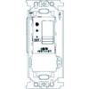 パナソニック フルカラームードスイッチB 片切 白熱灯ライトコントロール スライド式 別回路スペース付 400W 100V WN576149