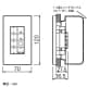 パナソニック ライトマネージャーFx専用壁埋込型 シーン選択子器 ライトマネージャーFx専用壁埋込型 シーン選択子器 NK28814 画像3