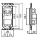 パナソニック フルカラー 15A・20A兼用埋込絶縁接地コンセント 取付枠付 20A 125V フルカラー 15A・20A兼用埋込絶縁接地コンセント 取付枠付 20A 125V WN19214 画像2