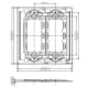 パナソニック フルカラー 絶縁取付枠 2連 グレー フルカラー 絶縁取付枠 2連 グレー WN37082 画像2