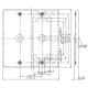 パナソニック フルカラー 新金属電話線プレート 2連用 取付枠付 フルカラー 新金属電話線プレート 2連用 取付枠付 WN7582 画像3