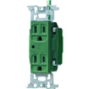 パナソニック フルカラー 医用接地ダブルコンセント 通電表示ランプ付 緑 15A 125V WN13185GK
