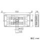 パナソニック ジョイントボックス 3心 3分岐 薄形 20A 300V ジョイントボックス 3心 3分岐 薄形 20A 300V WJ8383G 画像2