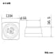 パナソニック 露出引掛3Pコンセント 20A 250V ブラック 露出引掛3Pコンセント 20A 250V ブラック WK2320K 画像2