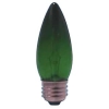 アサヒ 耐熱透明カラー シャンデリア球 C32 105V25W 口金:E17 グリーン C32E17100/110V-25W(GT)