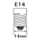 アサヒ 【生産完了品】ミニレフランプ R45 110V10W 全光束:50lm 口金:E17 フロスト ミニレフランプ R45 110V10W 全光束:50lm 口金:E17 フロスト R45E17110V-10W(F) 画像3