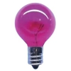 アサヒ 透明カラー球 G30 110V5W 口金:E12 透明ピンク G30E12110V-5W(CP)