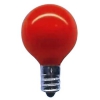 アサヒ セラミックカラー球 G30 110V5W 口金:E12 レッド G30E12110V-5W(R)