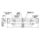 三菱 【生産完了品】蛍光灯ベース照明 逆富士タイプ FHF86形×2灯 蛍光灯別売 プルスイッチ・簡易連結具付  YV8012F1PN 画像2
