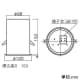 パナソニック 【生産完了品】LED非常用照明器具 専用型 天井埋込型 LED特高天井用(〜16m) 30分間タイプ 昼白色 埋込穴φ100 電池内蔵型 LED非常用照明器具 専用型 天井埋込型 LED特高天井用(～16m) 30分間タイプ 昼白色 埋込穴φ100 電池内蔵型 NNFB93633 画像2