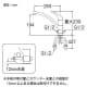 三栄水栓製作所 【販売終了】シングルワンホール分岐混合栓節水水栓キッチン用分岐口・分岐アダプター付modo シングルワンホール分岐混合栓 節水水栓 キッチン用 分岐口・分岐アダプター付 modello K8761TJV 画像4