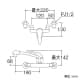 三栄水栓製作所 【販売終了】シングル混合栓 節水水栓 壁付混合栓 キッチン用 寒冷地用 U-MIX シングル混合栓 節水水栓 壁付混合栓 キッチン用 寒冷地用 U-MIX K270DK 画像2